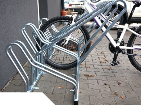 Велопарковка с перилом для 4-х велосипедов Krosstech Cross Save-4 - фото 3