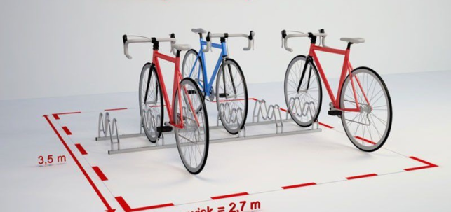 Велопарковка для 6-ти велосипедів Krosstech Smile-6 - фото 5