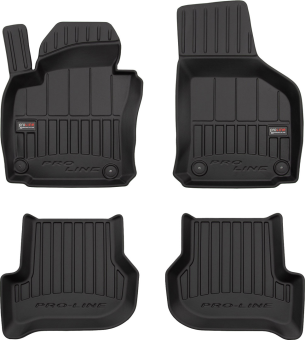 Резиновые коврики Frogum Proline 3D для Volkswagen Golf (mkVI) 2008-2014; Skoda Octavia (mkII) 2004-2013 - фото 1
