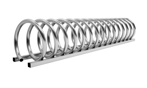 Спиральная велопарковка на 6 велосипедов Krosstech Viro-6 / 150 - фото 6