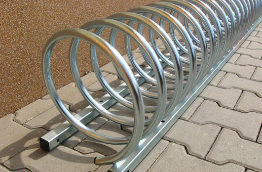 Спиральная велопарковка на 6 велосипедов Krosstech Viro-6 / 150 - фото 2