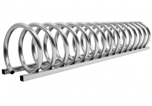 Спиральная велопарковка на 6 велосипедов Krosstech Viro-6 / 150 - фото 1