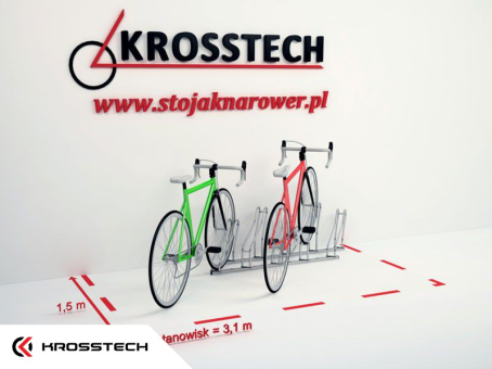 Велопарковка для 5-ти велосипедов Krosstech Cross Save-5 - фото 6