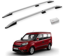 Рейлінги на дах Fiat Doblo (mkII) 2010-2022 / Opel Combo (mkIV) 2011-2017 Crown