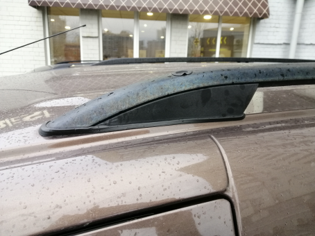 Рейлінги на дах Opel Combo,12-18 / Fiat Doblo, 10-22 Crown Black - фото 2