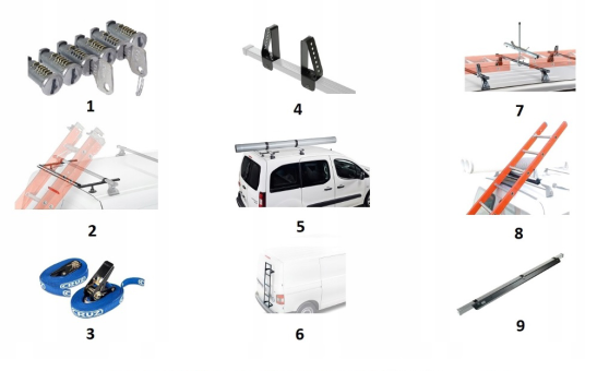 Вантажний кошик Citroen Berlingo III (M) / Opel Combo E (L1) / Peugeot Partner III (L1) 18- - фото 13