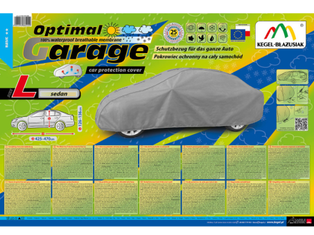 Чохол-тент для автомобіля Kegel-Blazusiak Optimal Garage II Membrane L Sedan - фото 6