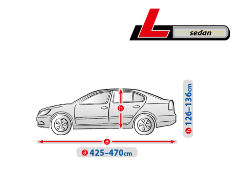 Чохол-тент для автомобіля Kegel-Blazusiak Optimal Garage II Membrane L Sedan - фото 4