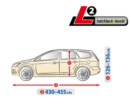 Чехол-тент для автомобиля Kegel-Blazusiak Optimal Garage L2 Hatchback/Kombi - фото 4