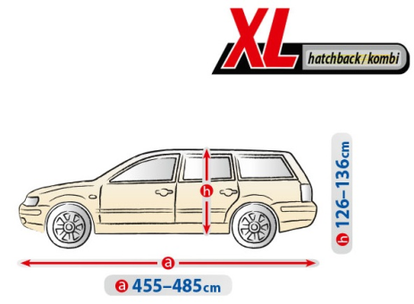 Чохол-тент для автомобіля Kegel-Blazusiak Optimal Garage XL Hatchback/Kombi - фото 2