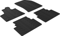 Резиновые коврики Gledring для Citroen C5 Aircross (mkI) 2017&rarr; (GR 0723) - фото 1