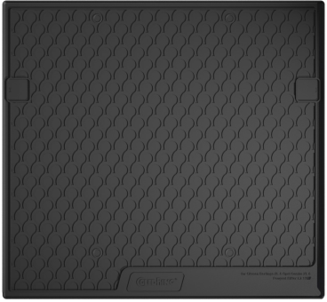 Резиновый коврик в багажник Gledring для Citroen Berlingo (mkIII); Peugeot Rifter (mkI); Opel Combo (mkV)(E) 2018&rarr; (длинный)(багажник) (GR 1757) - фото 1