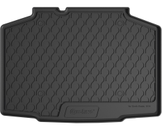 Гумовий килимок в багажник Gledring для Skoda Kamiq (mkI) 2019→ (без дворівневої підлоги)(нижній)(багажник) (GR 1514)
