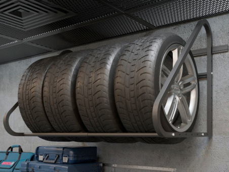 Полка на стену для хранения колес/шин Multibox M-55 - фото 6