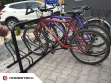 Велопарковка на 4 велосипеди Krosstech Cross-4 з поручнем - фото 11