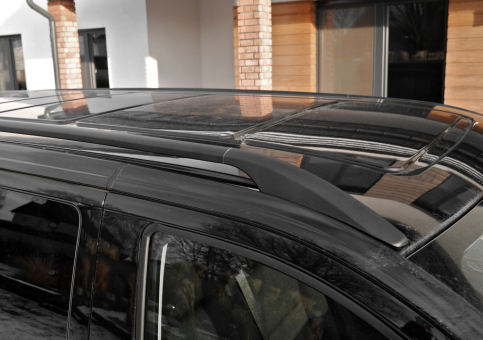 Рейлинги черные на крышу Gold Mercedes Clase V / Vito /Viano (W447), 14- - фото 7
