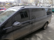 Рейлинги на крышу Mercedes Vito / Viano (W639) 2003-2014, V-Class (W447) 2014&rarr; Gold Black (металические ножки) - Короткая база - фото 12