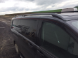 Рейлинги на крышу Mercedes Vito / Viano (W639) 2003-2014, V-Class (W447) 2014&rarr; Gold Black (металические ножки) - Короткая база - фото 8