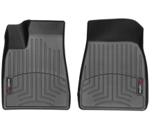 Килимки Weathertech Black для Tesla Model X (mkI) 2016-2020 (1 ряд)