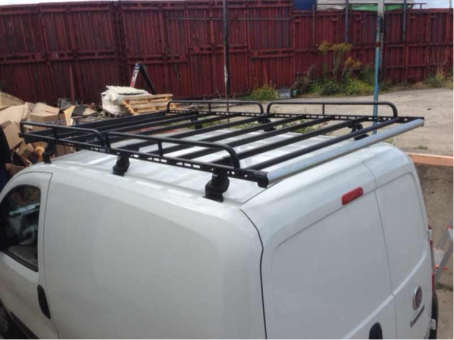 Вантажний кошик із кріпленням на дах Citroen Nemo Fiat Fiorino II Peugeot Bipper - фото 2