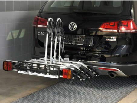 Платформа на фаркоп для перевезення 3-х велосипедів Amos Tytan 3 Plus - фото 4