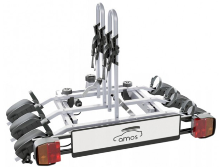 Платформа на фаркоп для перевезення 3-х велосипедів Amos Tytan 3 Plus - фото 2