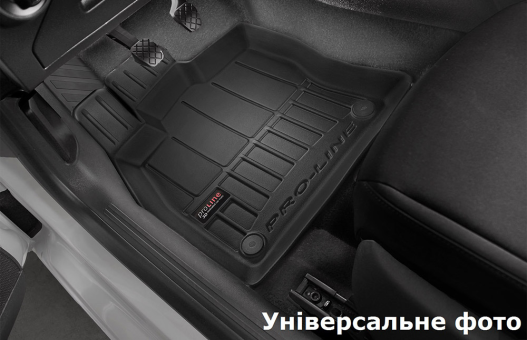 Гумові килимки Frogum Proline 3D для Jeep Renegade (mkI) 2014-2023; Fiat 500X (mkI) 2014-&gt; (МКПП) - фото 2