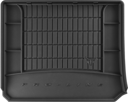 Гумовий килимок в багажник Frogum Pro-Line для Jeep Cherokee (KL) 2013-2023 (без дворівневої підлоги)(багажник) - фото 1