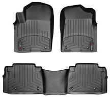 Килимки Weathertech Black для Infiniti QX56 (mkII) 2010-2014 / QX80 (mkI) 2015-2017; Nissan Armada (mkII) 2016-2018 (1-2 ряд)