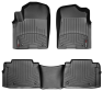 Коврики Weathertech Black для Infiniti QX56 (mkII) 2010-2014 / QX80 (mkI) 2015-2017; Nissan Armada (mkII) 2016-2018 (1-2 ряд) - фото 1