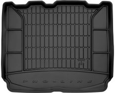 Резиновый коврик в багажник Frogum Pro-Line для Ford Kuga (mkII) 2016-2019 (без двухуровневого пола)(с запаской)(багажник)