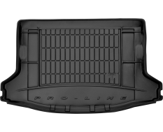 Гумовий килимок в багажник Frogum Pro-Line для Subaru XV (mkI) 2012-2017 (із запаскою)(багажник)