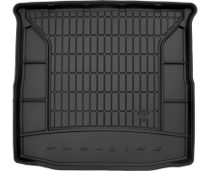 Резиновый коврик в багажник Frogum Pro-Line для Mitsubishi Outlander (mkIII) 2012-2021 (7 мест)(сложенный 3 ряд)(багажник)