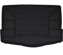 Резиновый коврик в багажник Frogum Pro-Line для Nissan Qashqai (mkII) 2013-2021 (с докаткой)(нижний уровень)(багажник)