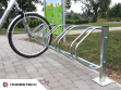 Велопарковка на 5 велосипедов Krosstech Echo-5 Pion нержавеющая сталь - фото 3