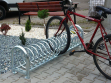 Велопарковка для 6-ти велосипедов Krosstech Viro-6 / 165 с ножками нержавеющая сталь - фото 4