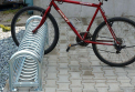 Велопарковка для 6-ти велосипедов Krosstech Viro-6 / 165 с ножками нержавеющая сталь - фото 3