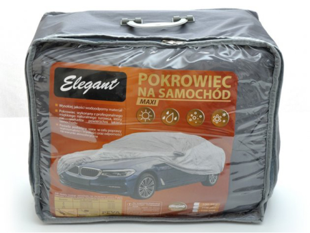 Тент автомобильный Elegant L (зеркало + замок) PEVA + PVC с подкладкой - фото 2