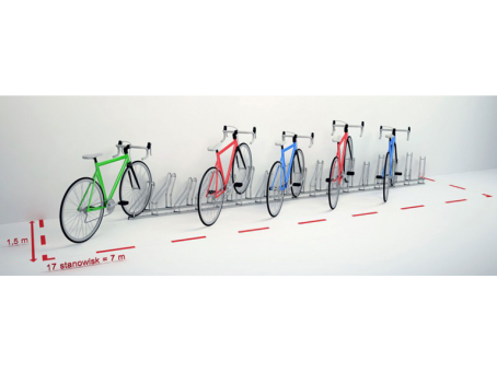 Велопарковка для 17-ти велосипедов Krosstech Cross Save-17 - фото 7