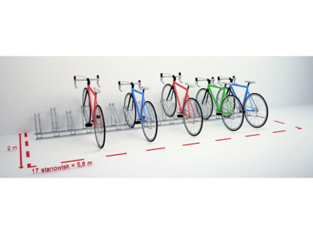 Велопарковка для 17-ти велосипедов Krosstech Cross Save-17 - фото 6