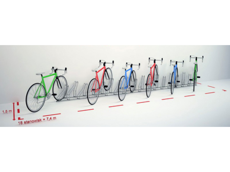 Велопарковка для 18-ти велосипедов Krosstech Cross Save-18 - фото 7