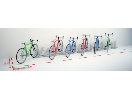 Велопарковка для 20-ти велосипедов Krosstech Cross Save-20 - фото 7