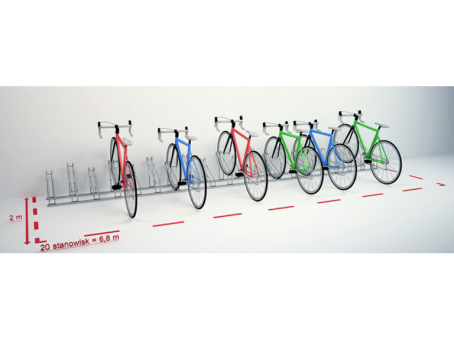 Велопарковка для 20-ти велосипедов Krosstech Cross Save-20 - фото 6