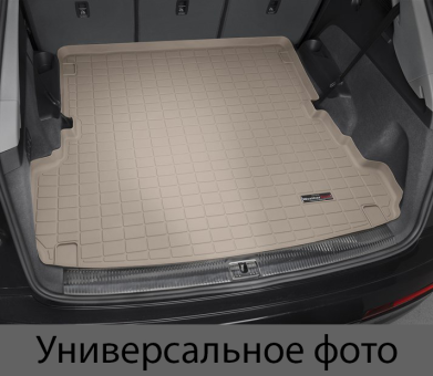 Коврик WeatherTech Beige для Acura MDX (mkIV) 2021&rarr; (багажник за 2 рядом) - фото 2
