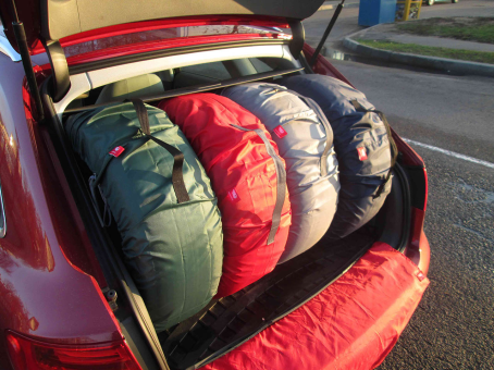 Чохол для зберігання та перенесення колеса ТрендБай Коверін 230 Green - фото 2