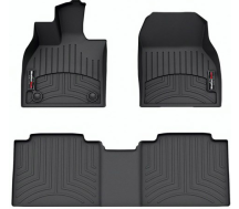 Коврики Weathertech Black для Toyota bZ4X (mkI) 2022→; Subaru Solterra (mkI) 2022→