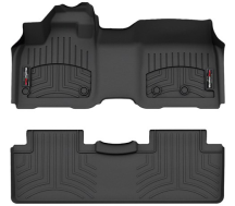 Коврики Weathertech Black для Nissan Ariya (mkI) 2021→