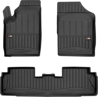 Гумові килимки Frogum Proline 3D для Citroen Berlingo (mkI) 1996-2008; Peugeot Partner (mkI) 1996-2008 (1-2 ряд) - фото 1