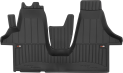 Резиновые коврики Frogum Proline 3D для Volkswagen Transporter (T5) 2003-2015 / (T6) 2015-&gt; (1 ряд) - фото 1