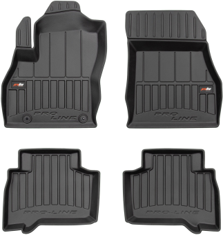 Гумові килимки Frogum Proline 3D для Citroen Nemo (mkI); Fiat Qubo (mkI); Peugeot Bipper (mkI) 2007-2021 (1-2 ряд) - фото 1
